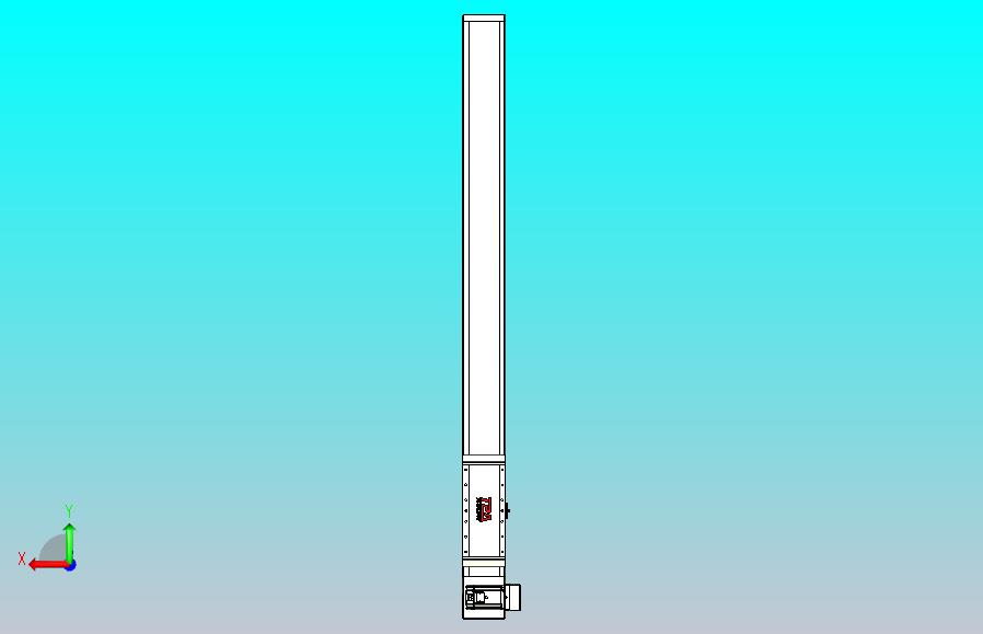 伺服电机集成皮带传动直线执行器TPA-OCB-140-256-L1250-RU-P75-N3