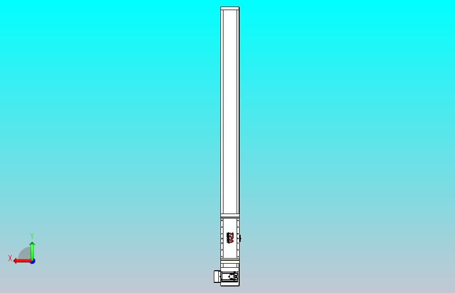 伺服电机集成皮带传动直线执行器TPA-OCB-140-256-L1350-LU-P75-N3