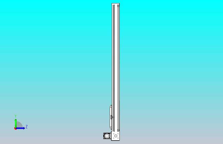 伺服电机集成皮带传动直线执行器TPA-OCB-140-256-L1350-LU-P75-N3