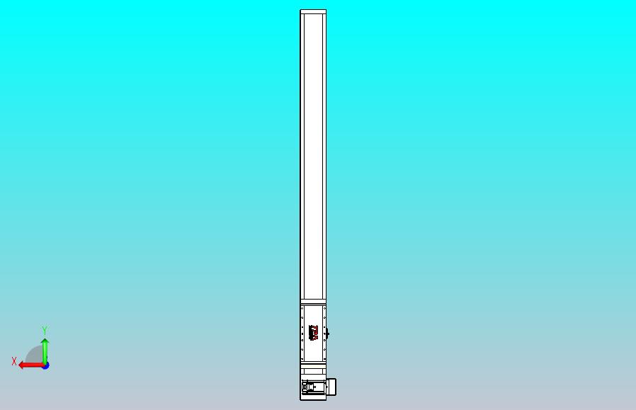 伺服电机集成皮带传动直线执行器TPA-OCB-140-256-L1350-RU-P75-N3