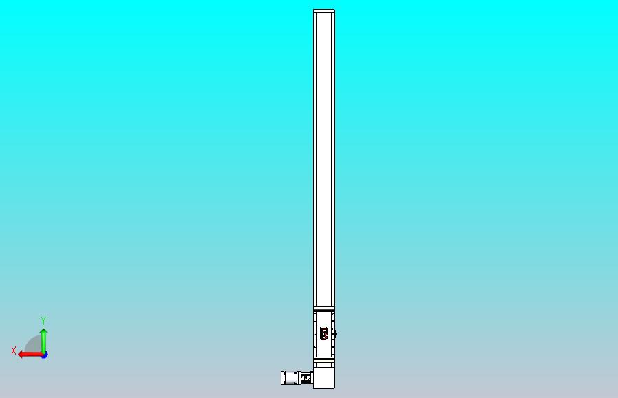 伺服电机集成皮带传动直线执行器TPA-OCB-140-256-L1750-DL-J90-N3