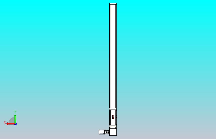 伺服电机集成皮带传动直线执行器TPA-OCB-140-256-L1850-DL-J90-N3