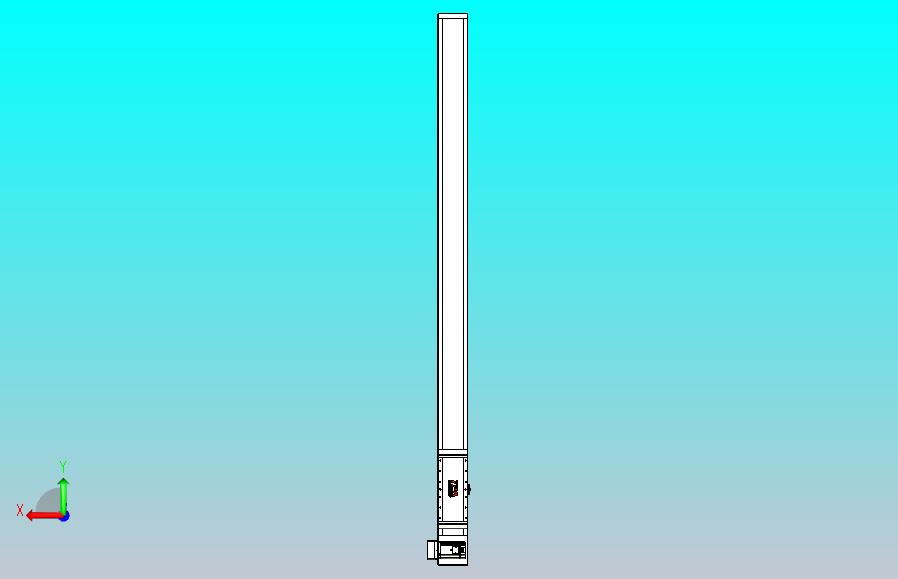 伺服电机集成皮带传动直线执行器TPA-OCB-140-256-L1850-LU-P75-N3