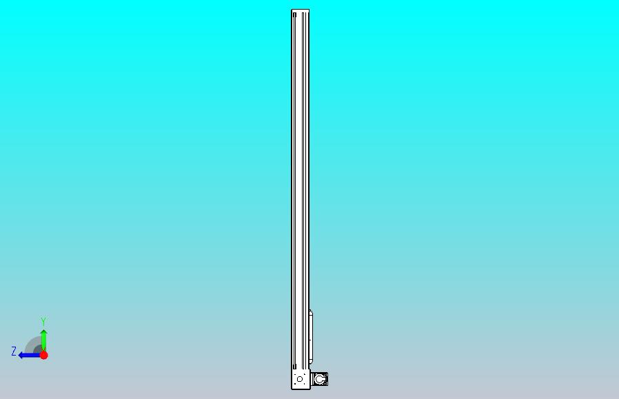 伺服电机集成皮带传动直线执行器TPA-OCB-140-256-L1850-RU-P75-N3