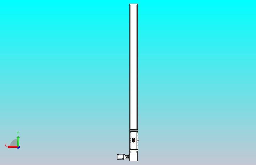 伺服电机集成皮带传动直线执行器TPA-OCB-140-256-L1950-DL-J90-N3