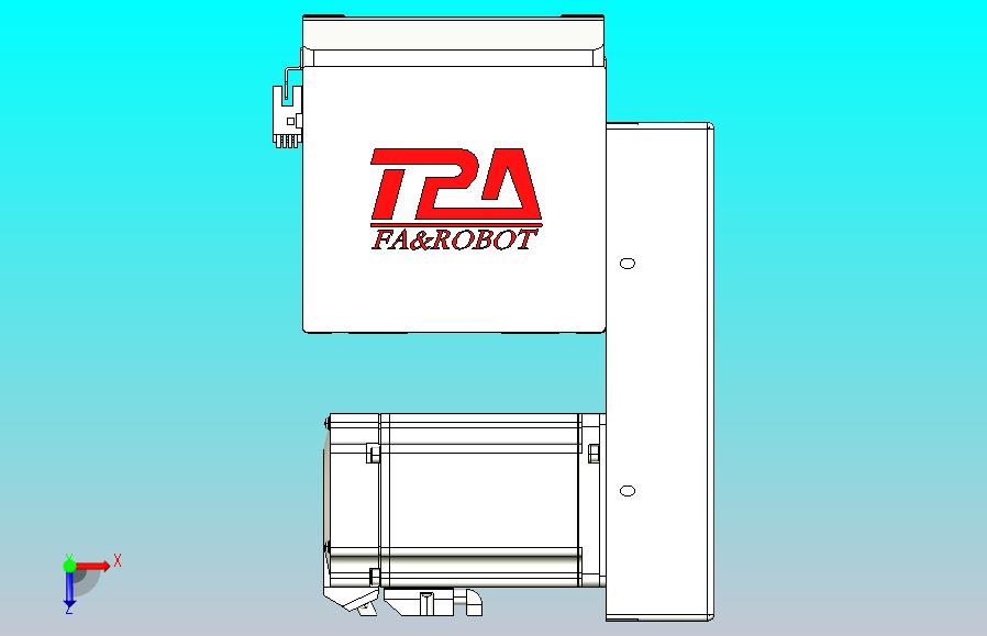 伺服电机集成皮带传动直线执行器TPA-OCB-140-256-L2950-LP-P75-N3