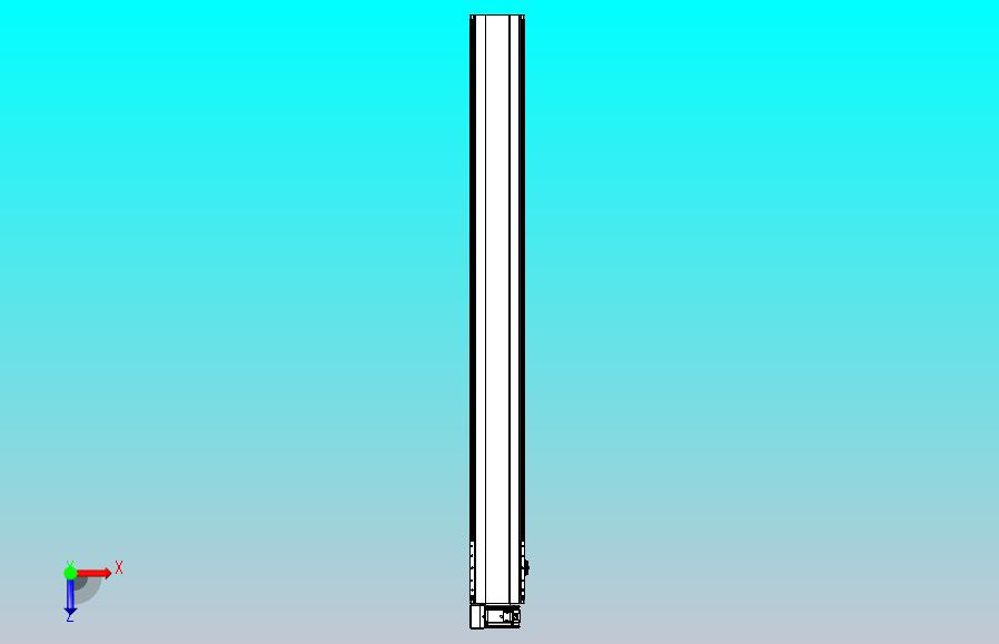 皮带直线轴半封闭可选导轨TPA-HNB-202D-140-L1800-LU-Y-P75-N3