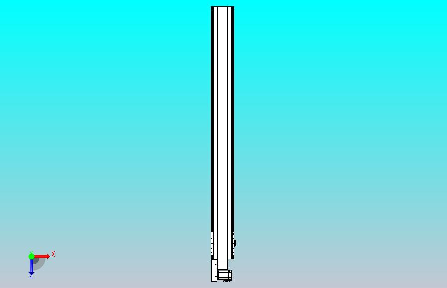 皮带直线轴半封闭可选导轨TPA-HNB-202D-140-L1800-ML-Y-P75-N3