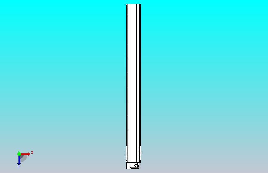 皮带直线轴半封闭可选导轨TPA-HNB-202D-140-L1850-LU-Y-P75-N3