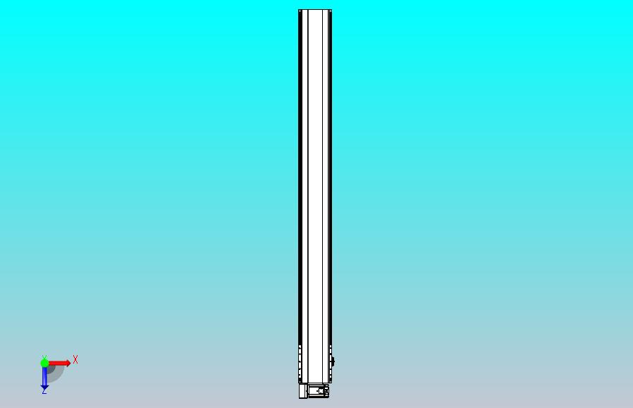 皮带直线轴半封闭可选导轨TPA-HNB-202D-140-L1900-LU-Y-P75-N3