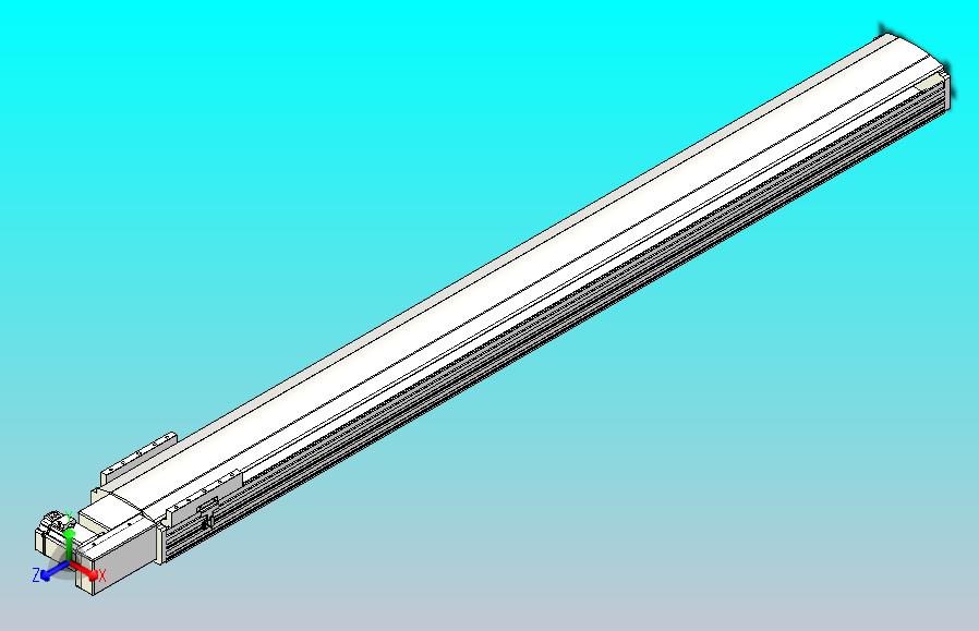 皮带直线轴半封闭可选导轨TPA-HNB-202D-140-L1900-MR-C-P75-N3