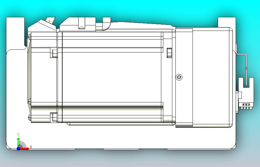 皮带直线轴半封闭可选导轨TPA-HNB-202D-140-L1900-MR-Y-P75-N3