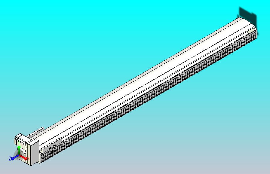 皮带直线轴半封闭可选导轨TPA-HNB-202D-140-L1900-RU-C-P75-N3