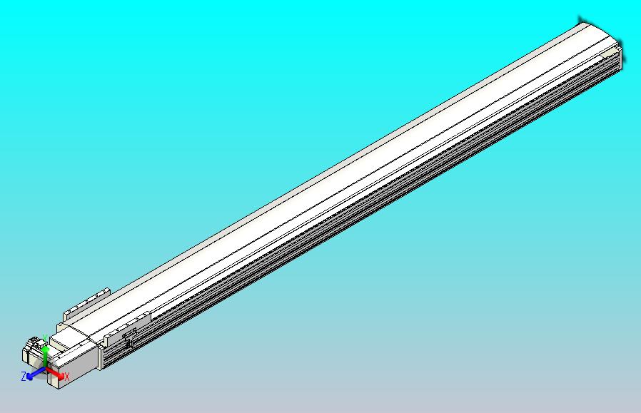 皮带直线轴半封闭可选导轨TPA-HNB-202D-140-L2050-MR-C-P75-N3