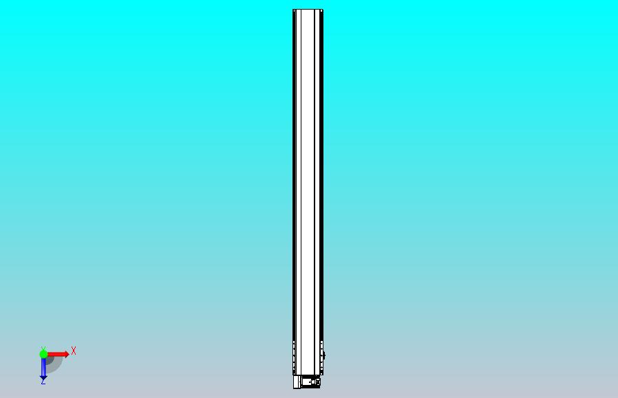 皮带直线轴半封闭可选导轨TPA-HNB-202D-140-L2100-LU-Y-P75-N3