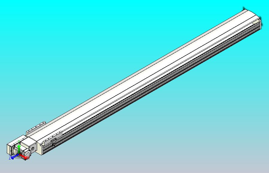 皮带直线轴半封闭可选导轨TPA-HNB-202D-140-L2100-ML-C-P75-N3
