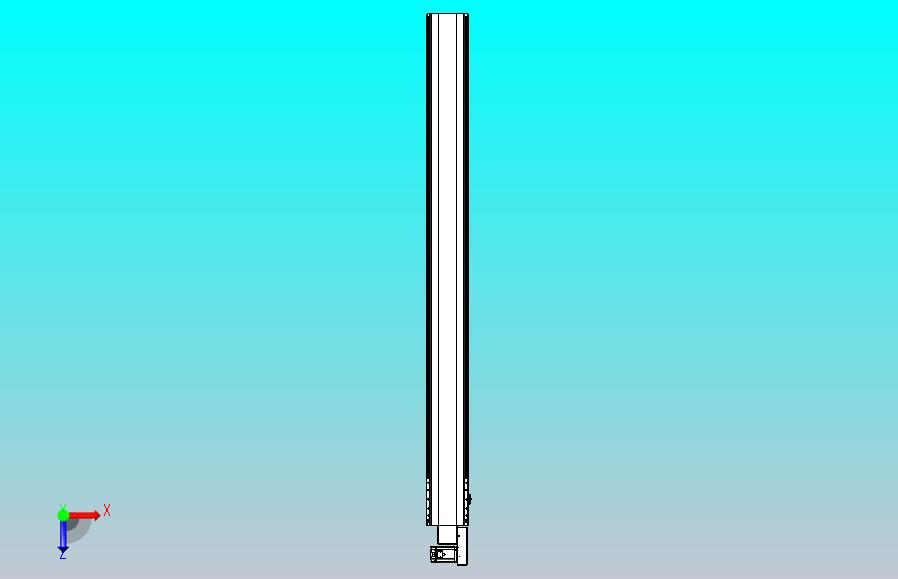 皮带直线轴半封闭可选导轨TPA-HNB-202D-140-L2150-MR-Y-P75-N3