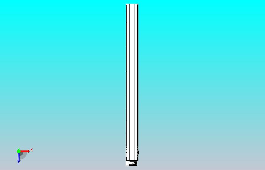 皮带直线轴半封闭可选导轨TPA-HNB-202D-140-L2200-LU-Y-P75-N3