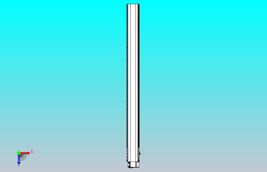 皮带直线轴半封闭可选导轨TPA-HNB-202D-140-L2200-RP-Y-P75-N3