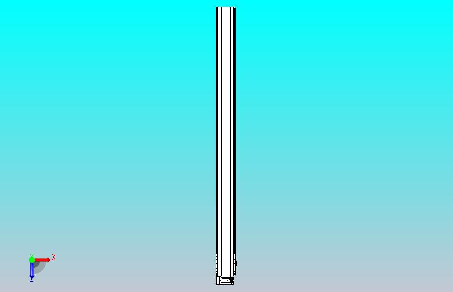 皮带直线轴半封闭可选导轨TPA-HNB-202D-140-L2450-LU-Y-P75-N3