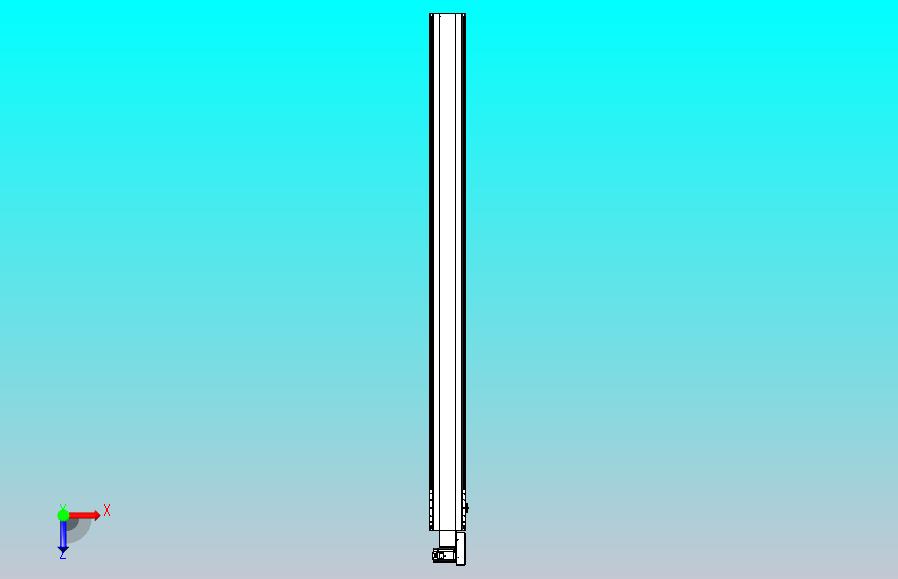 皮带直线轴半封闭可选导轨TPA-HNB-202D-140-L2550-MR-Y-P75-N3