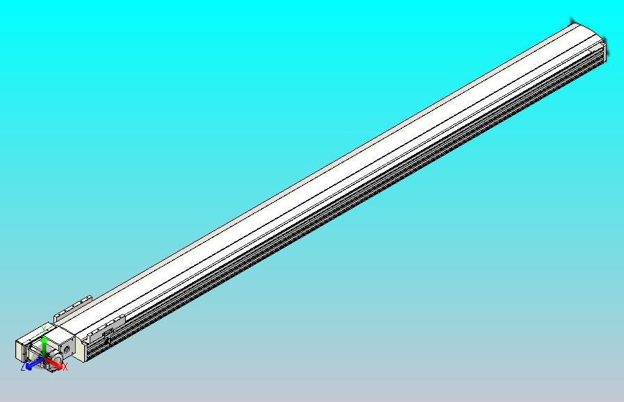 皮带直线轴半封闭可选导轨TPA-HNB-202D-140-L2600-ML-C-P75-N3