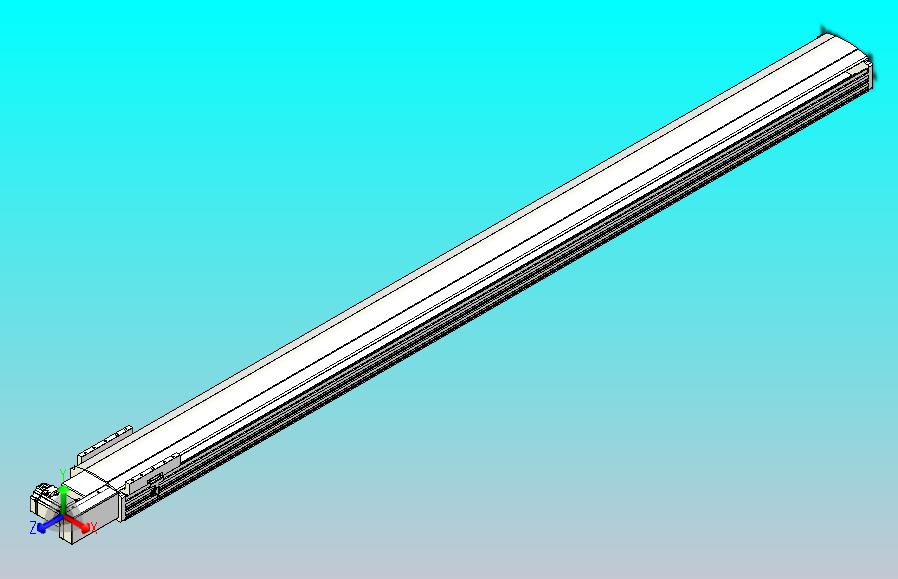 皮带直线轴半封闭可选导轨TPA-HNB-202D-140-L2600-MR-C-P75-N3