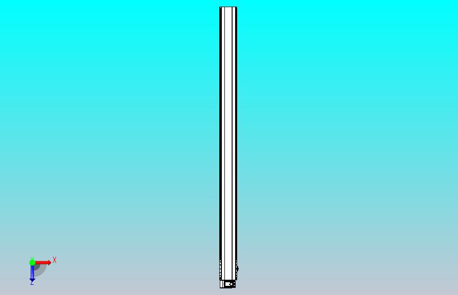 皮带直线轴半封闭可选导轨TPA-HNB-202D-140-L2800-LU-Y-P75-N3