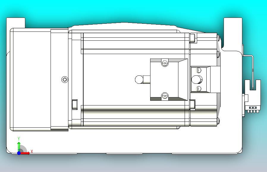 皮带直线轴半封闭可选导轨TPA-HNB-202D-140-L3000-ML-Y-P75-N3
