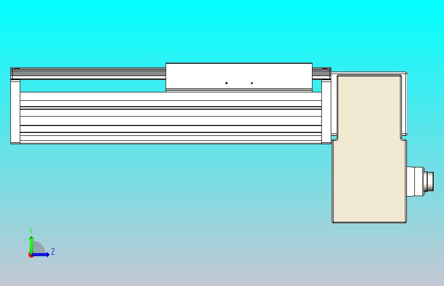 皮带直线轴半封闭可选导轨TPA-HNB-220D-176-L100-LP-C-P1K-N3