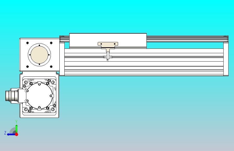 皮带直线轴半封闭可选导轨TPA-HNB-220D-176-L100-LP-Y-P1K-N3