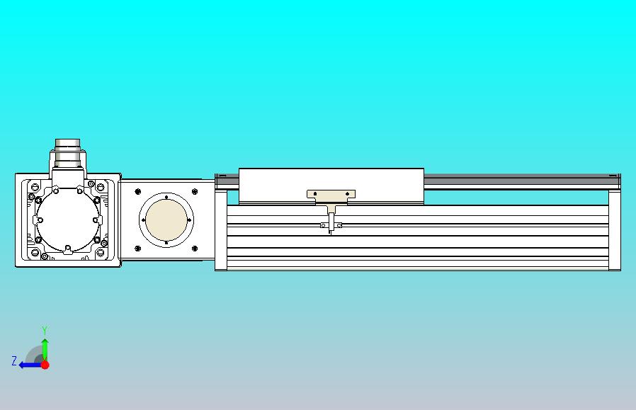 皮带直线轴半封闭可选导轨TPA-HNB-220D-176-L100-ML-Y-P1K-N3