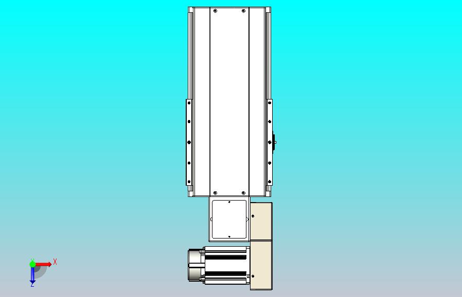 皮带直线轴半封闭可选导轨TPA-HNB-220D-176-L100-MR-Y-P1K-N3