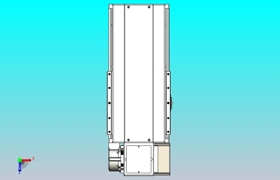 皮带直线轴半封闭可选导轨TPA-HNB-220D-176-L100-RP-C-P1K-N3