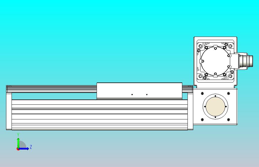 皮带直线轴半封闭可选导轨TPA-HNB-220D-176-L100-RU-C-P1K-N3
