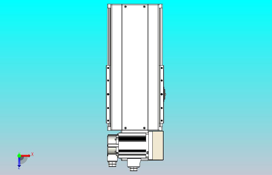 皮带直线轴半封闭可选导轨TPA-HNB-220D-176-L100-RU-Y-P1K-N3
