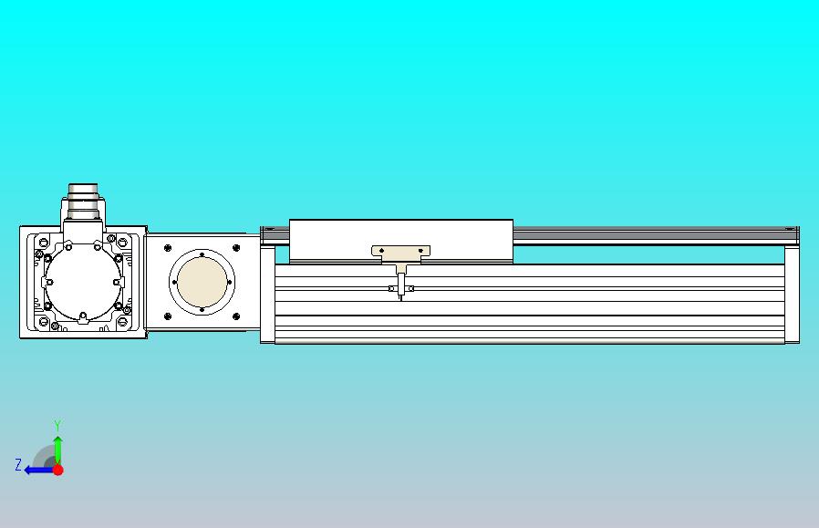 皮带直线轴半封闭可选导轨TPA-HNB-220D-176-L150-ML-Y-P1K-N3