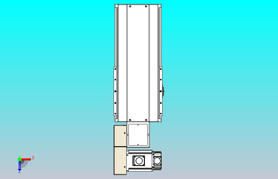 皮带直线轴半封闭可选导轨TPA-HNB-220D-176-L150-ML-Y-P1K-N3
