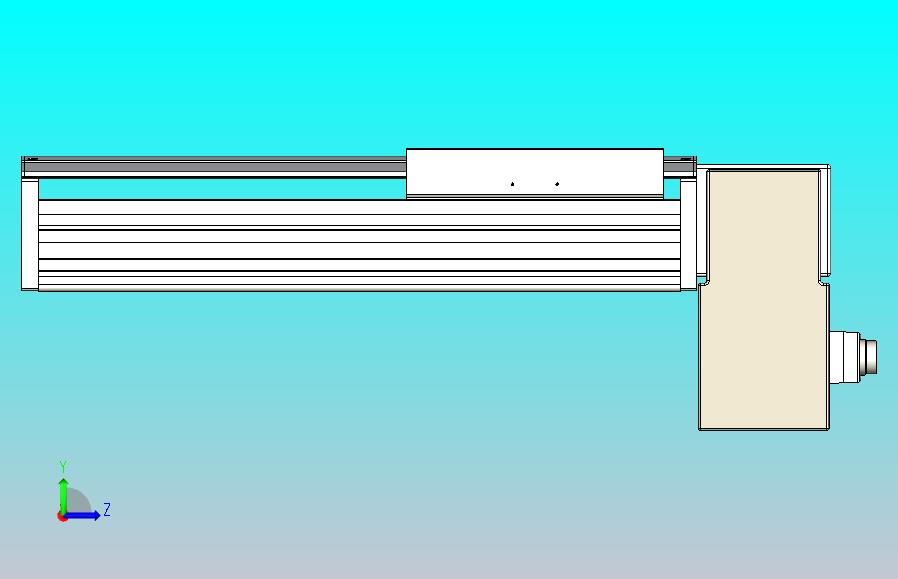 皮带直线轴半封闭可选导轨TPA-HNB-220D-176-L200-LP-C-P1K-N3