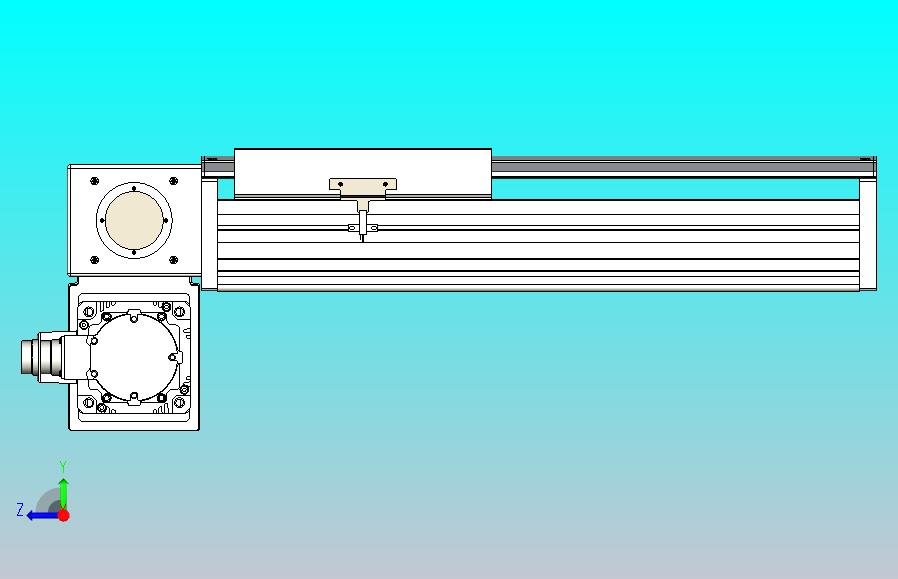 皮带直线轴半封闭可选导轨TPA-HNB-220D-176-L200-LP-Y-P1K-N3