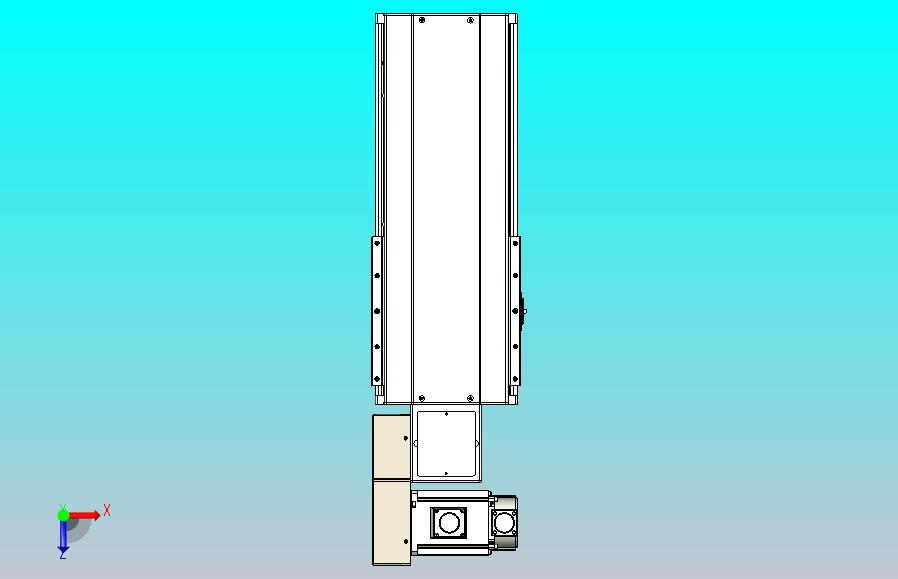 皮带直线轴半封闭可选导轨TPA-HNB-220D-176-L200-ML-C-P1K-N3