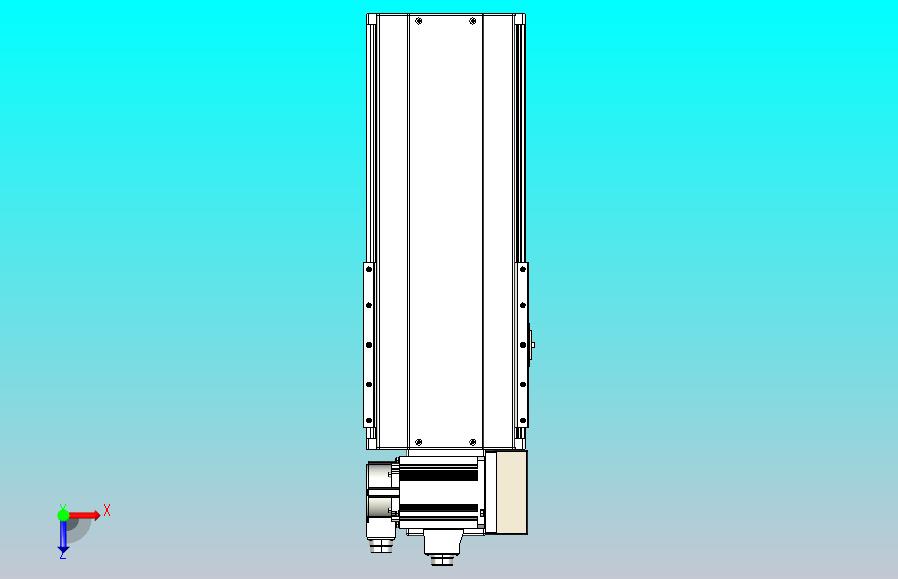 皮带直线轴半封闭可选导轨TPA-HNB-220D-176-L200-RU-Y-P1K-N3