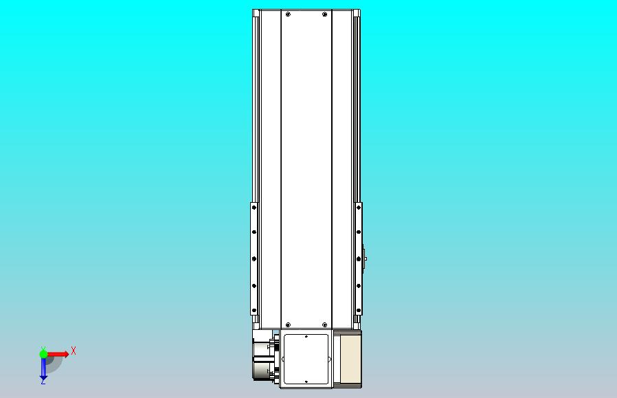 皮带直线轴半封闭可选导轨TPA-HNB-220D-176-L250-RP-Y-P1K-N3