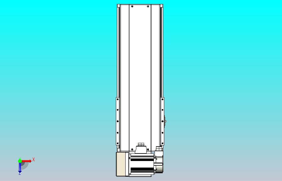 皮带直线轴半封闭可选导轨TPA-HNB-220D-176-L300-LU-Y-P1K-N3