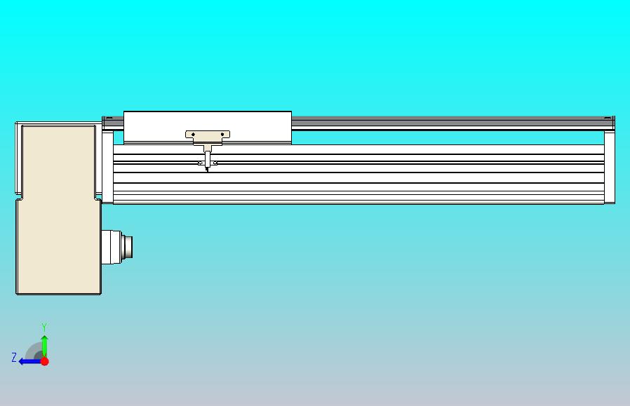 皮带直线轴半封闭可选导轨TPA-HNB-220D-176-L300-RP-C-P1K-N3