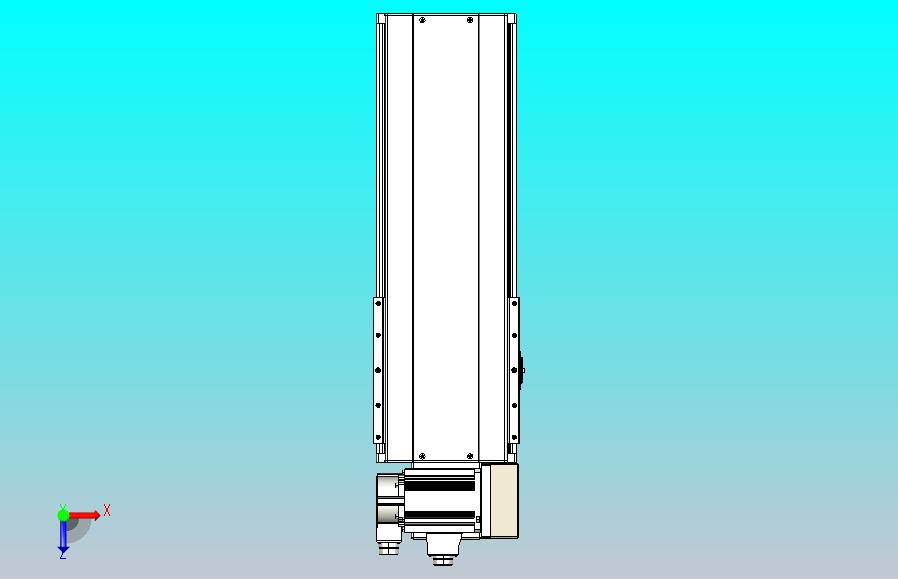皮带直线轴半封闭可选导轨TPA-HNB-220D-176-L300-RU-Y-P1K-N3