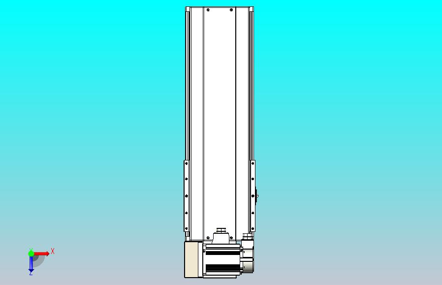 皮带直线轴半封闭可选导轨TPA-HNB-220D-176-L350-LU-Y-P1K-N3