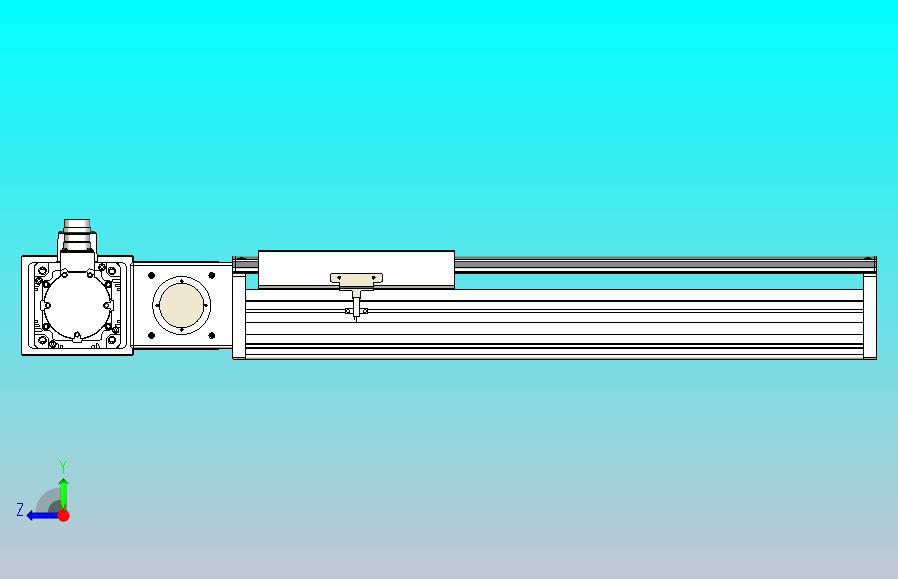皮带直线轴半封闭可选导轨TPA-HNB-220D-176-L350-ML-Y-P1K-N3