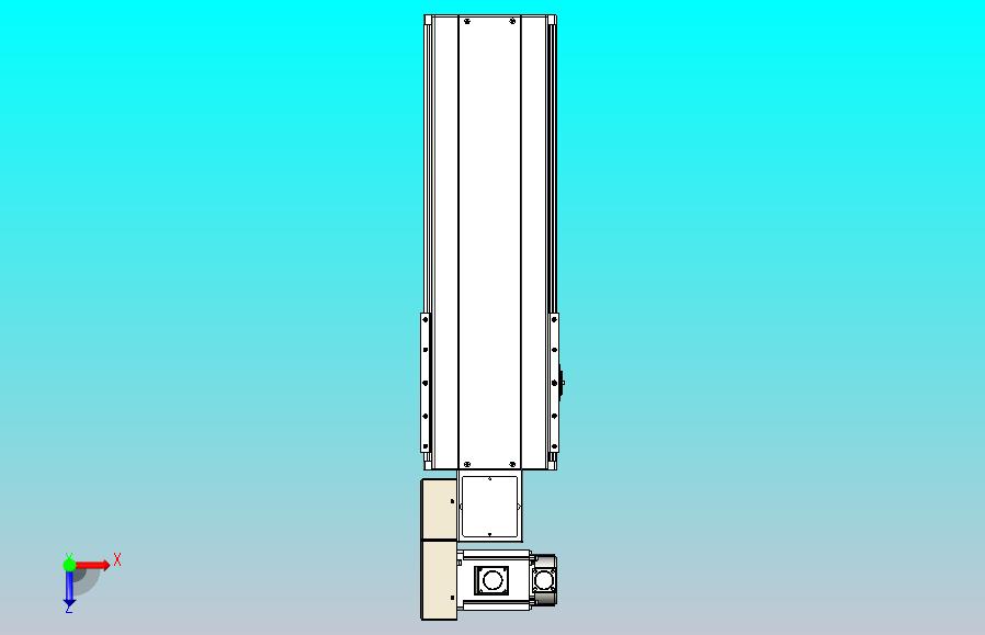 皮带直线轴半封闭可选导轨TPA-HNB-220D-176-L350-ML-Y-P1K-N3