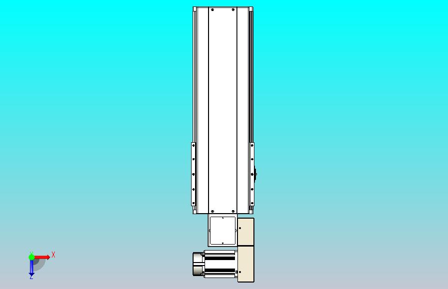 皮带直线轴半封闭可选导轨TPA-HNB-220D-176-L350-MR-Y-P1K-N3
